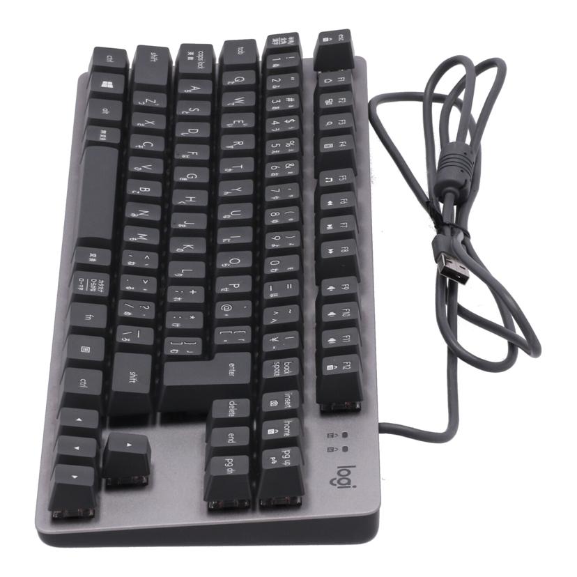 Logicool ロジクール　/有線キーボード/K835GPR TKL MECHANICAL//2217GT0EC1Q8/Bランク/82