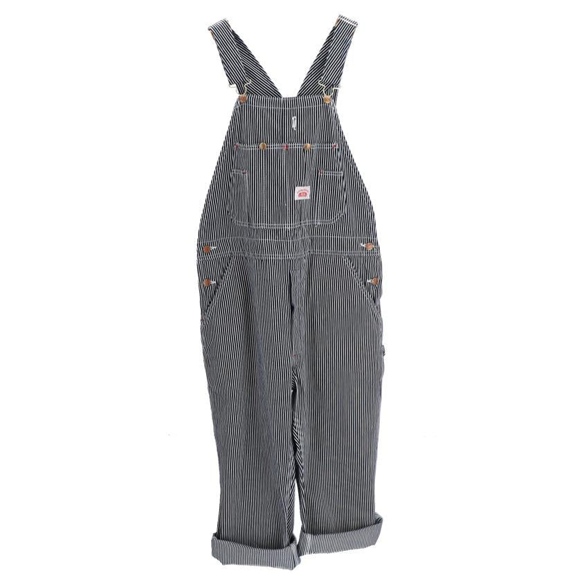 ROUNDHOUSE ラウンドハウス/オーバーオール／ヒッコリーストライプ/LOT45//ABランク/05