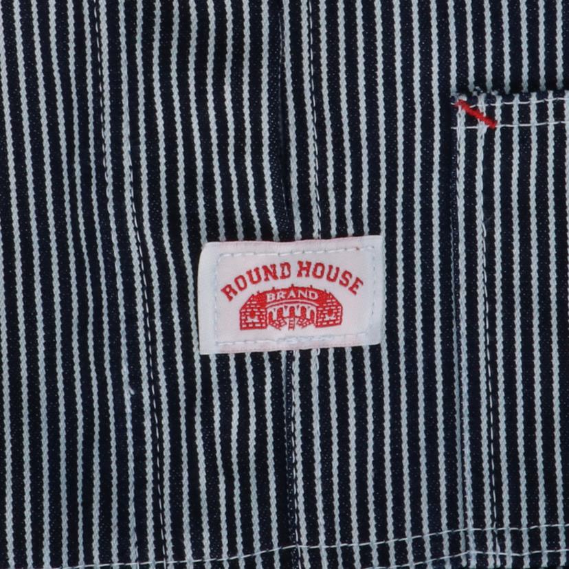 ROUNDHOUSE ラウンドハウス/オーバーオール／ヒッコリーストライプ/LOT45//ABランク/05