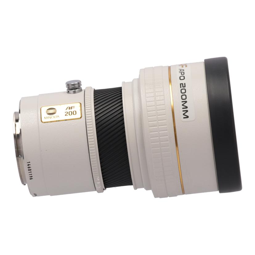 ＭＩＮＯＬＴＡ ミノルタ/交換レンズ／２００ｍｍ/AF APO TELE 200mm F2.8//14601196/Bランク/82