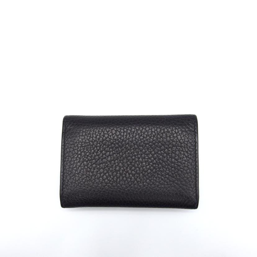 GUCCI グッチ/GGマーモント／二つ折りカードケース／ブラック/474748//203***/Aランク/04