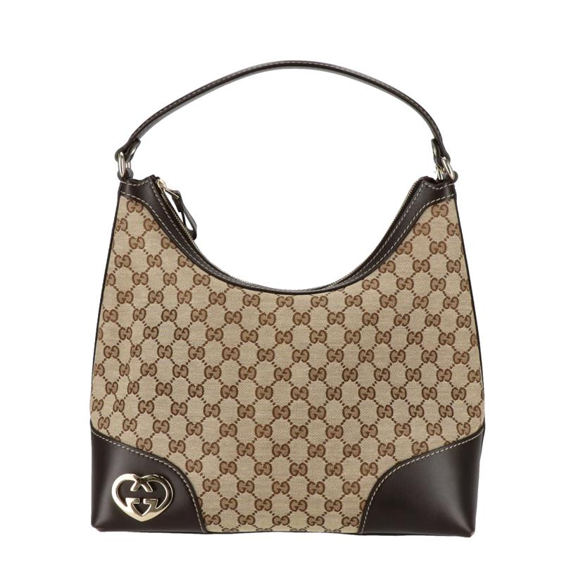GUCCI グッチ/グッチ／GGキャンバス／ハ－トG／ワンショルダ－/257070//002***/ABランク/93