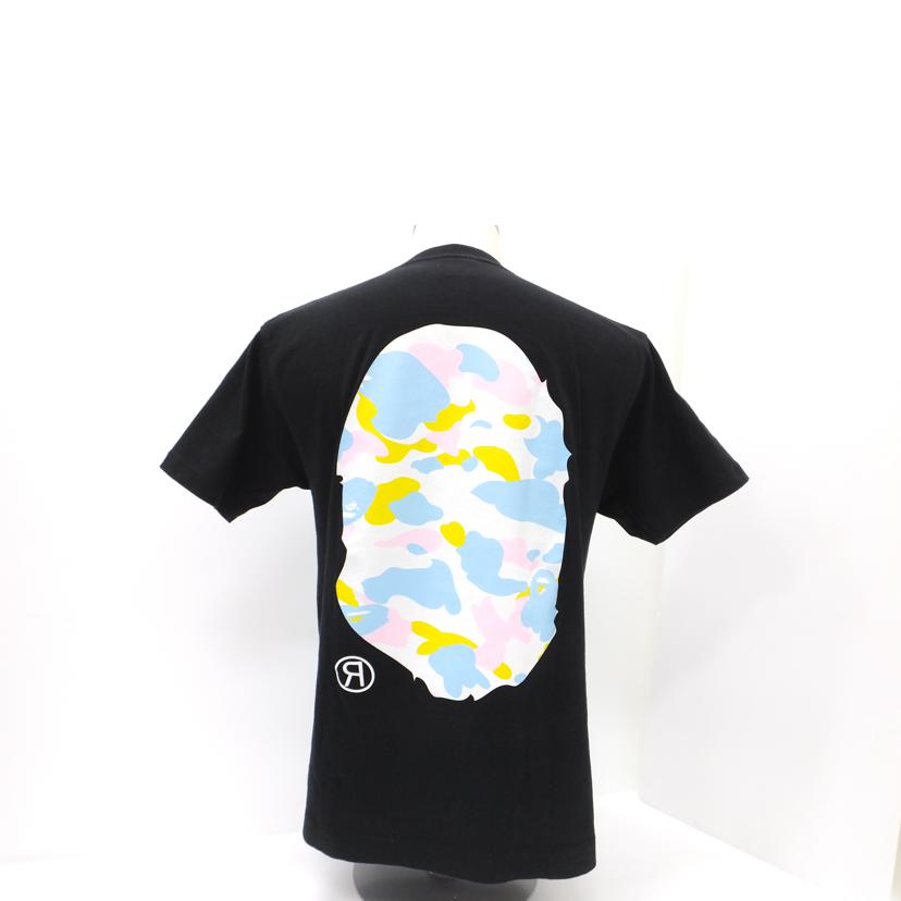 A　BATHING　APE アベイシングエイプ/カモ柄プリントTシャツ//Bランク/88