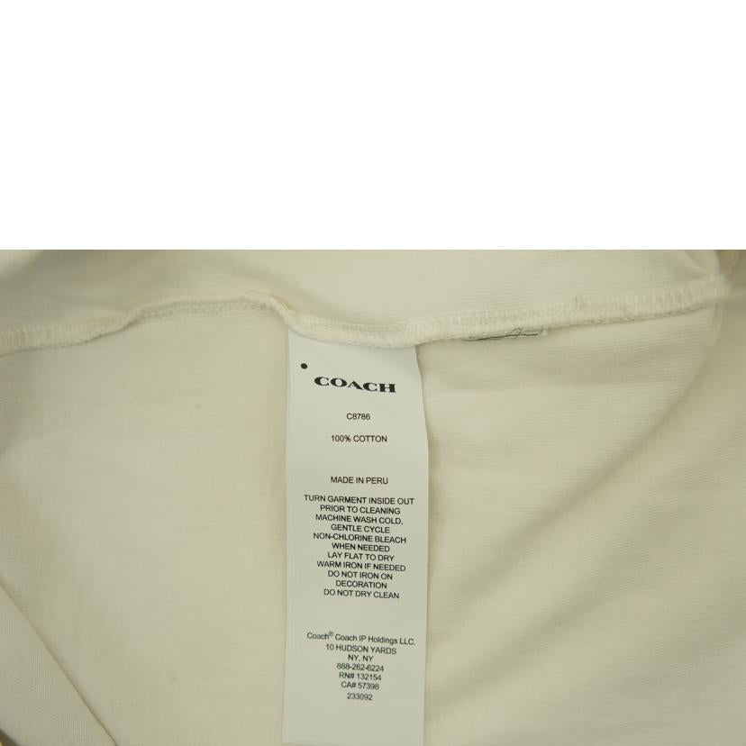 COACH コーチ/コットンロゴTシャツ／ホワイト/C8786//ABランク/18