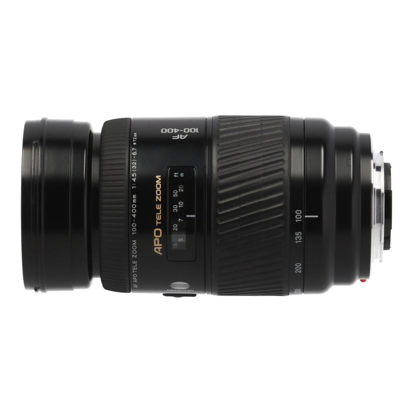 ＭＩＮＯＬＴＡ ミノルタ/交換レンズ／１００－４００ｍｍ/APO TELE 100-400mm F4.5-6.7//18509507/Bランク/82