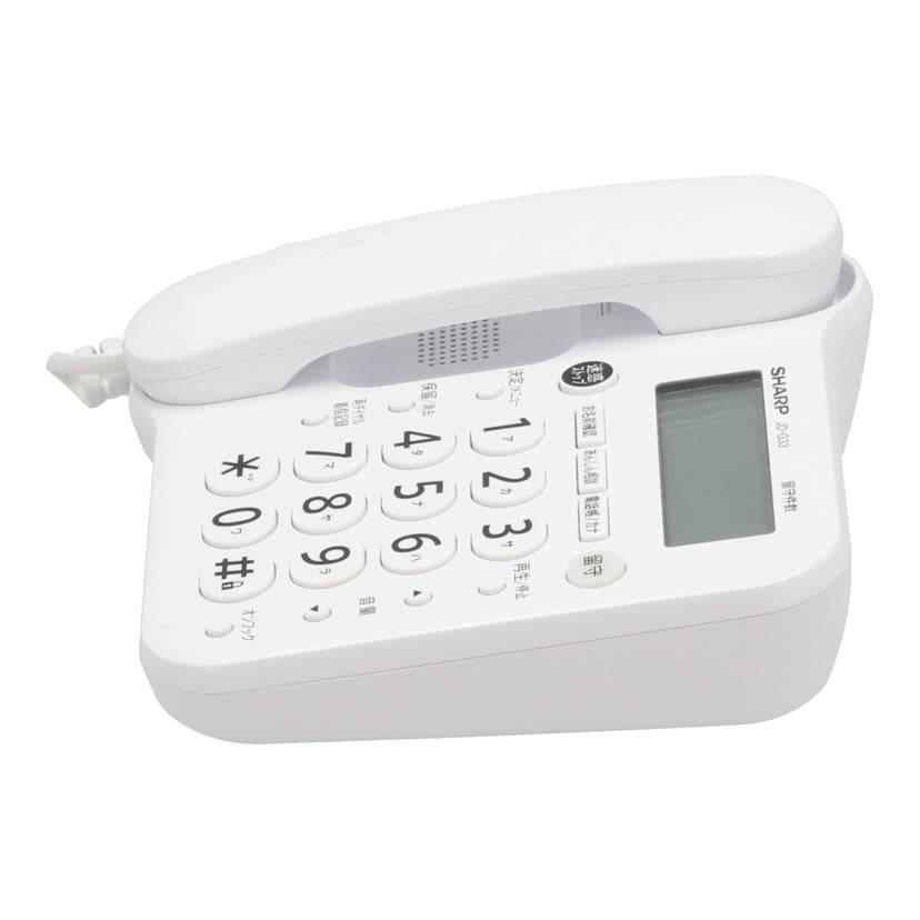 SHARP シャープ /コードレス電話機/JD-G33CW//5S004001/Bランク/69