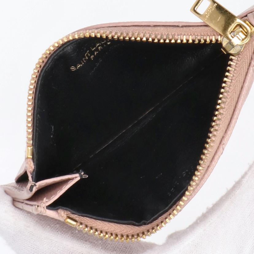 SAINT　LAURENT サンローラン/モノグラムフラグメントジップカードケース/607915BOW012721//ABランク/09