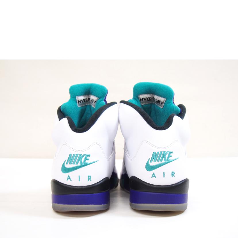 NIKE ナイキ/NIKE　AIR　JORDAN5　RETRO　GRAPE　FRESH　PRINCE/AV3919-135//ABランク/71