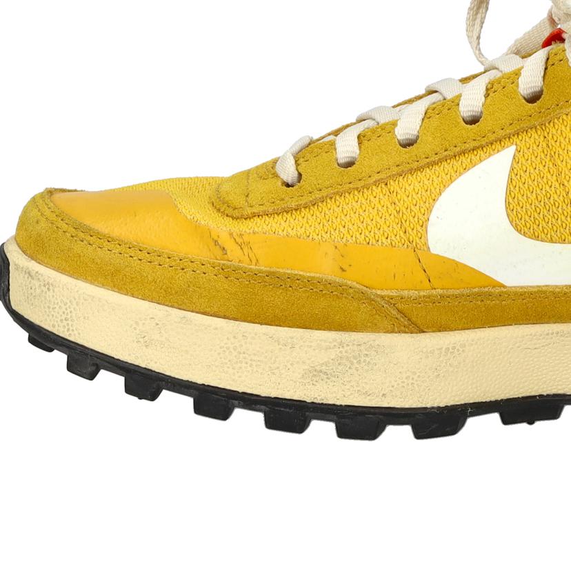 NIKE×Tom　Sachs ナイキ×トムサックス/GENERAL　PURPOSE　SHOE　ローカットスニーカー／26．5cm／イエロー/DA6672-700//Bランク/01