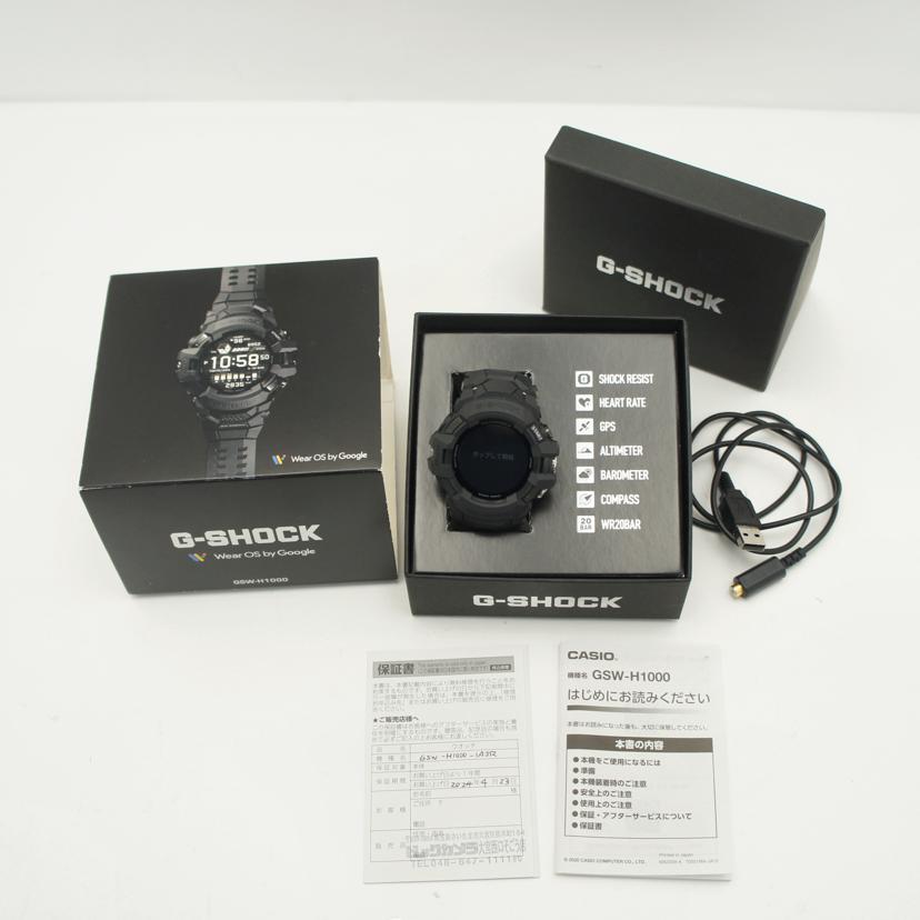 CASIO カシオ/G－SHOCK／G－SQUAD　PRO／電波ソーラー/GSW-H1000//ABランク/78