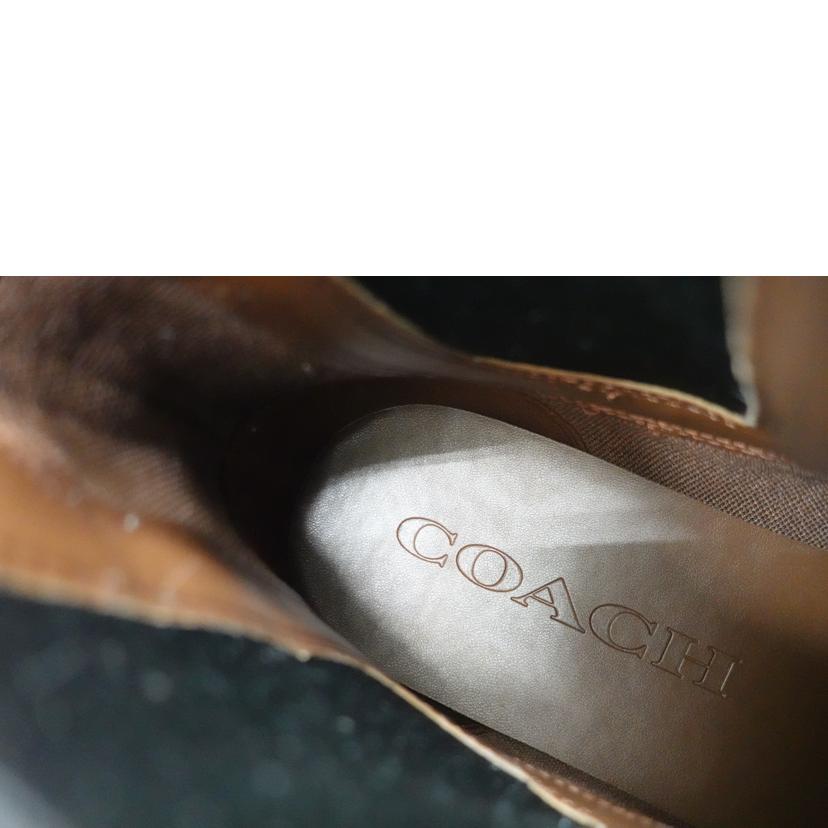 COACH コーチ/◇レザーチェルシーブーツ/CCL80//Aランク/88