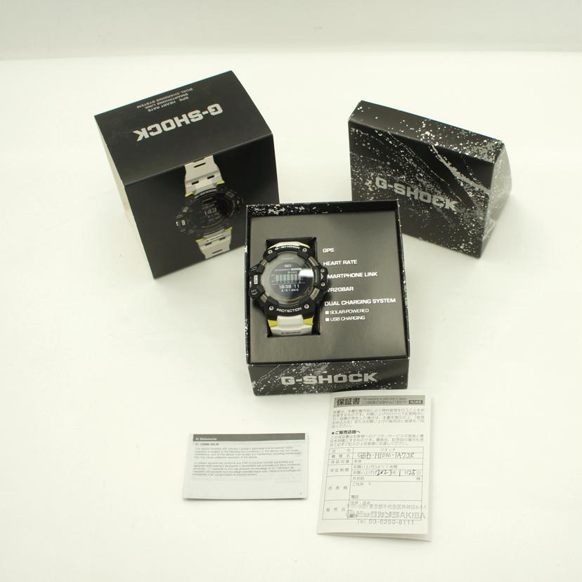 CASIO カシオ/G－SHOCK／G－SQUAD／電波ソーラー/GBD-H1000//ABランク/78