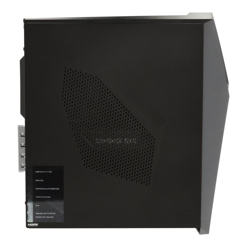 ASUS エイスース　/Win11ゲーミングデスクトップPC／ROG　Strix　G10CE/G10CE-I7R2060SBY32//R4PFGG014455177/Bランク/06