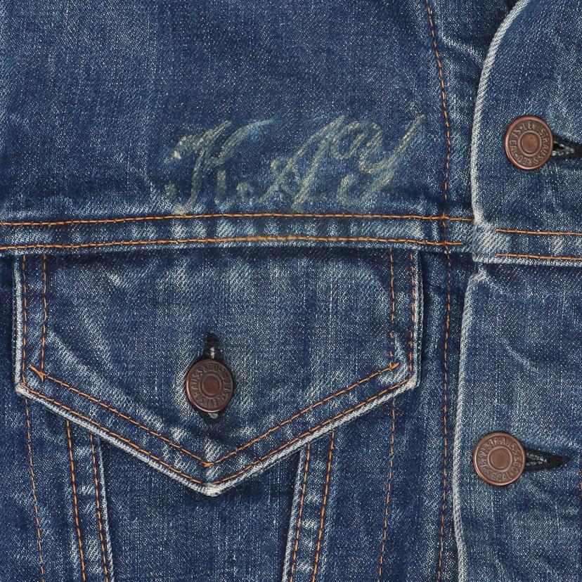 LEVI’S/70’s/71205/USA製/ヴィンテージ/裏ボタン525/BIGE/ブランケット//ABランク/69