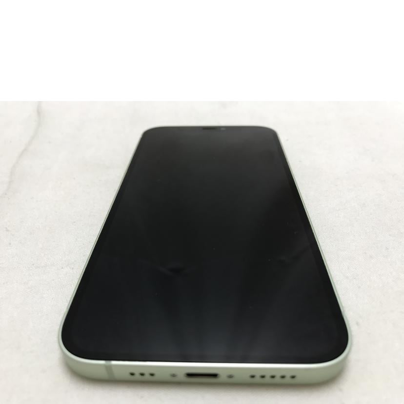 Apple アップル/iPhone12　128GB　ライトグリーン/MGHY3J/A//G6TDV1K20F0F/ABランク/51