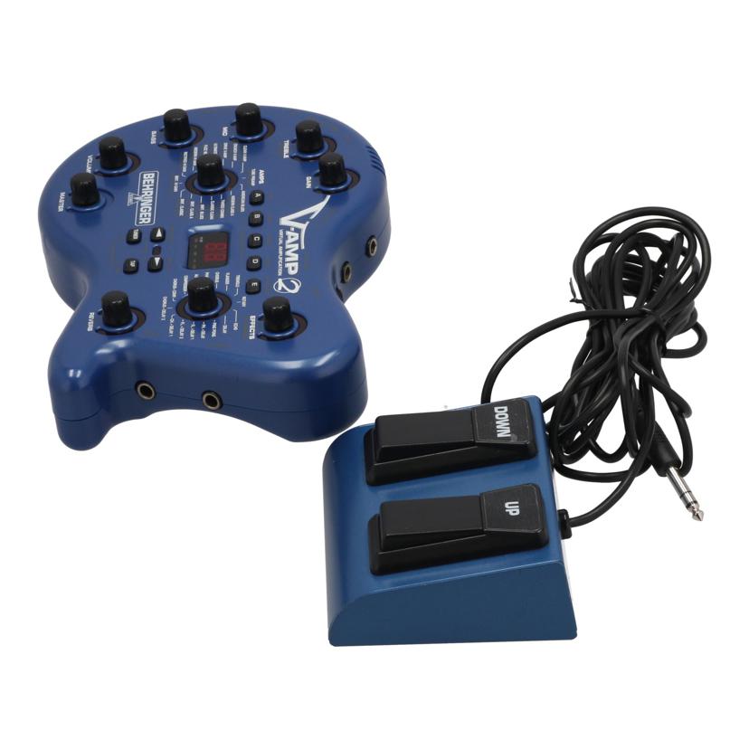 BEHRINGER ベリンガー /マルチエフェクター/ギターアンプシミュレーター/V-AMP2//N0318837153/Bランク/62