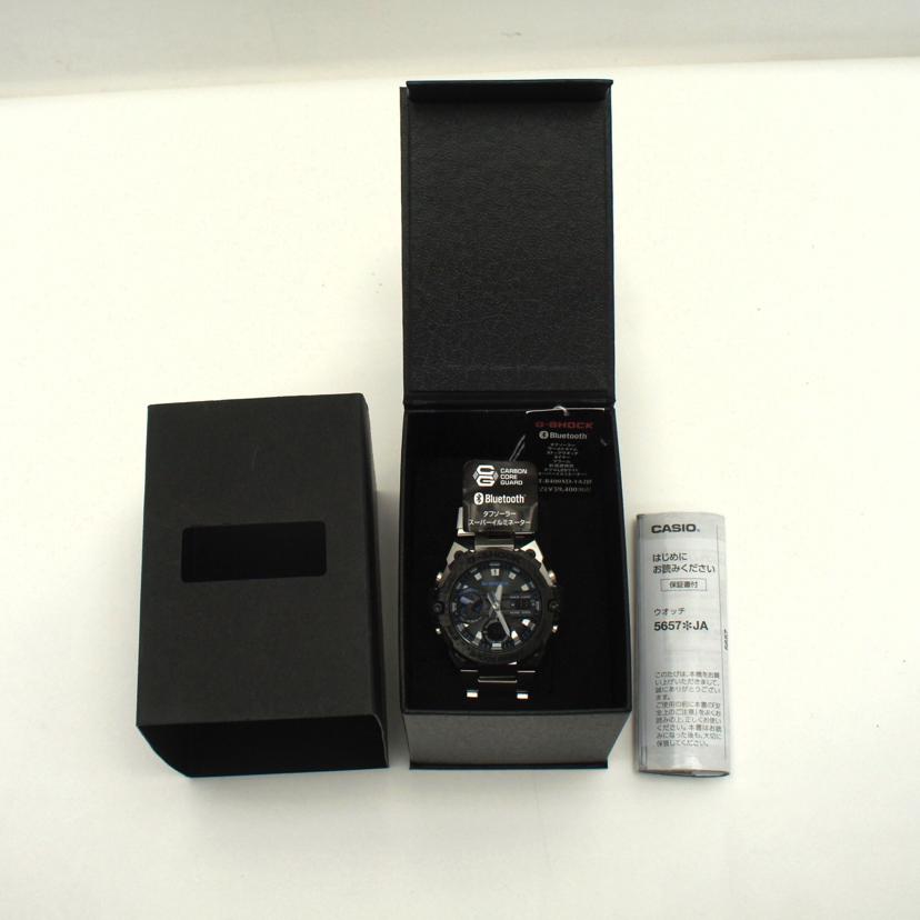 CASIO カシオ/G－SHOCK／G－STEEL／ソーラー×スマホリンク/GST-400XD-1A2JF//003*****/SAランク/78