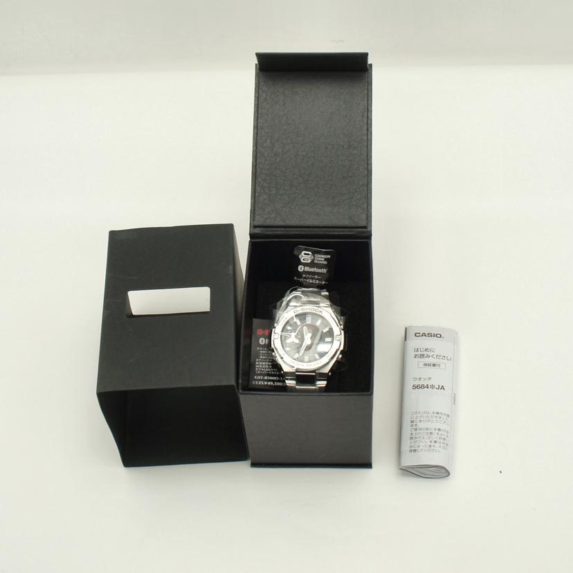 CASIO カシオ/G－SHOCK／G－STEEL／タフソーラー×スマホリンク/GST-B500D-1AJF//003*****/SAランク/78