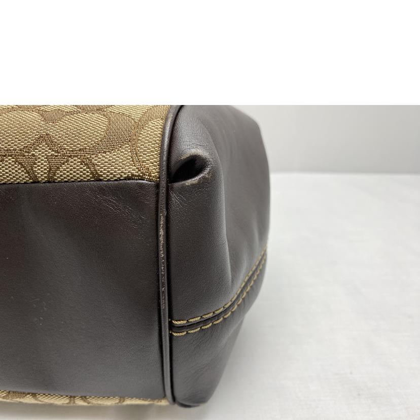 COACH コーチ/シグネチャーキャンバス トートバッグ/F57612//G17**/Bランク/52