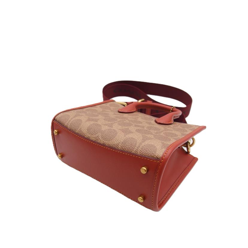 COACH コーチ/エーストートバッグ17／シグネチャーキャンバス／2WAYバッグ/CT891//C24**/SAランク/04