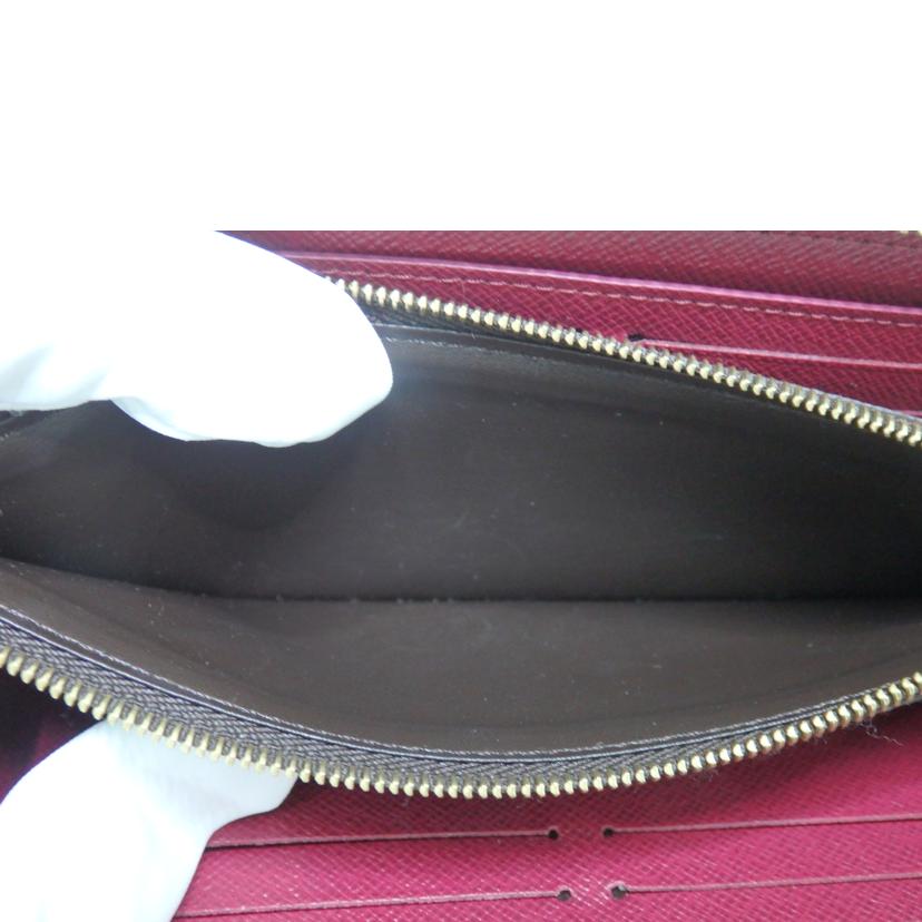 LOUIS VUITTON/ポルトフォイユクレマンス／モノグラム／フューシャ/M60742//RFI*/Aランク/84