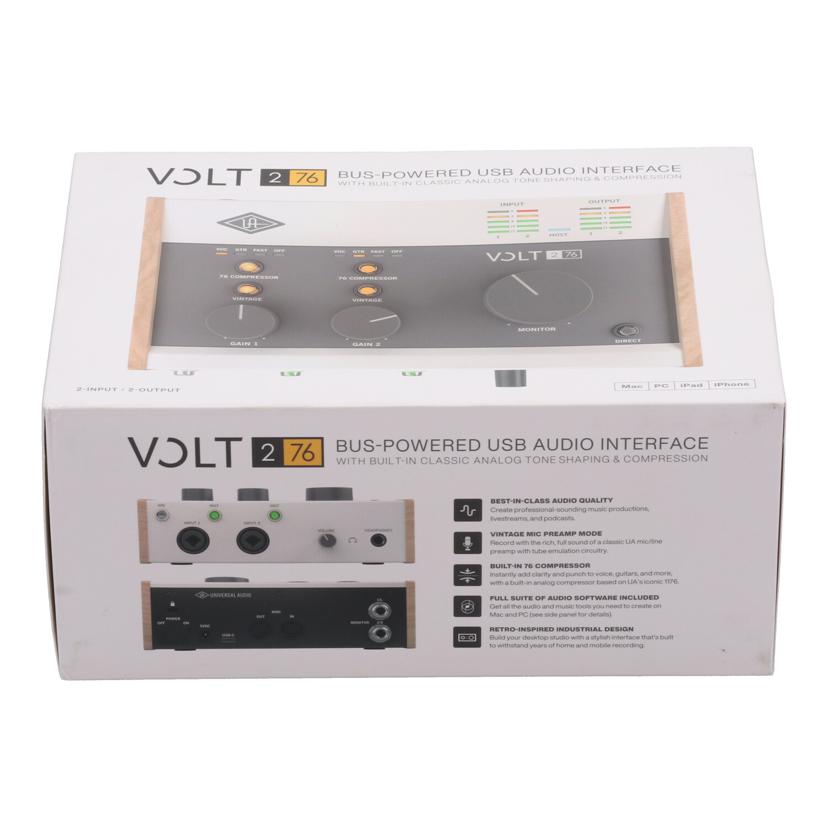 UNIVERSAL　AUDIO　 ユニバーサルオーディオ/オーディオインターフェース未使用/VOLT 276 USB Recording Studio//24482039072141/Sランク/22