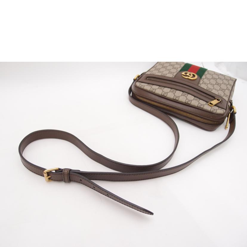 GUCCI グッチ/オフィディアGGスモールメッセンジャーショルダー／ブラウン/547296//520***/ABランク/69