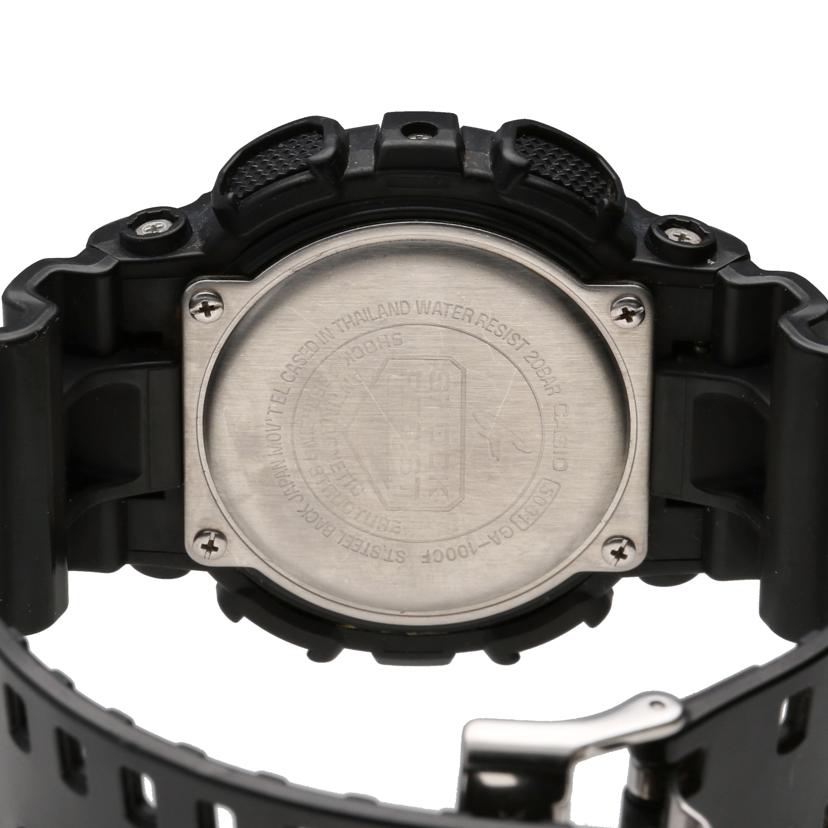 CASIO カシオ/G－SHOCK／デジアナウォッチ／クォーツ／ブラック/GA-100CF//508*/ABランク/18
