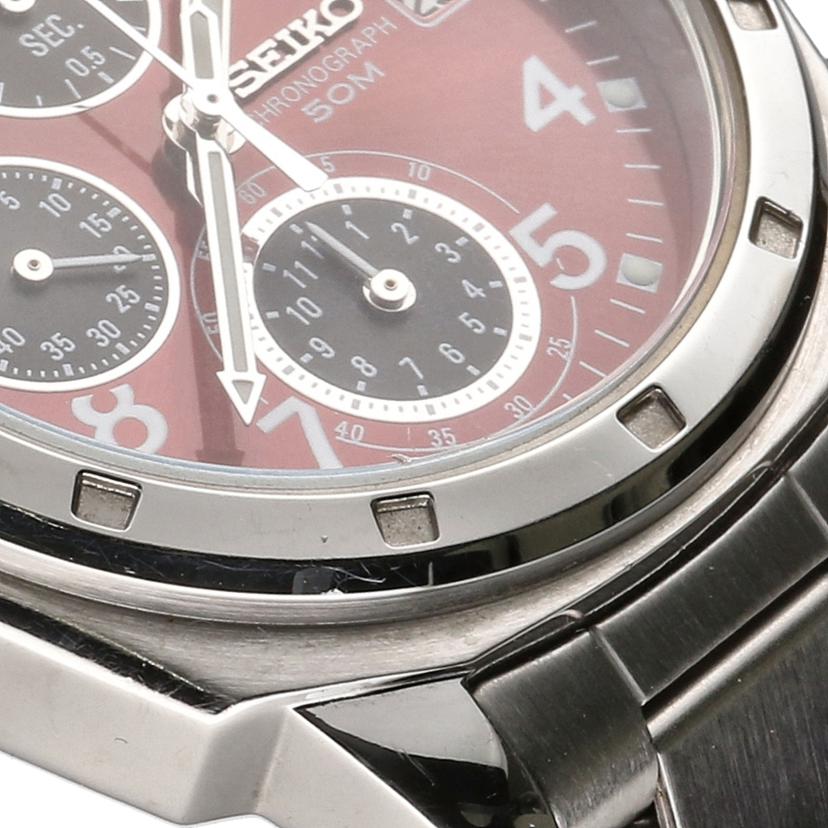 SEIKO セイコー/SEIKO／　メンズクロノグラフ／　赤文字盤/7T92-0CA0//7N0***/ABランク/70
