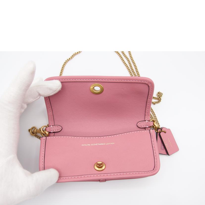 COACH コーチ/ディンキーバッグ14／ピンク/CZ108//K24**/Aランク/04
