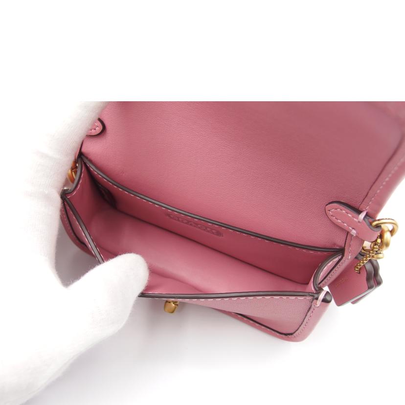 COACH コーチ/ディンキーバッグ14／ピンク/CZ108//K24**/Aランク/04