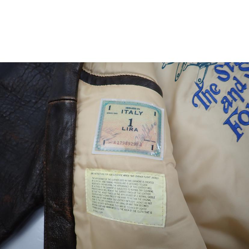 AVIREX アビレックス/★AVIREXレフライトジャケット　/1978-01//S/BCランク/62