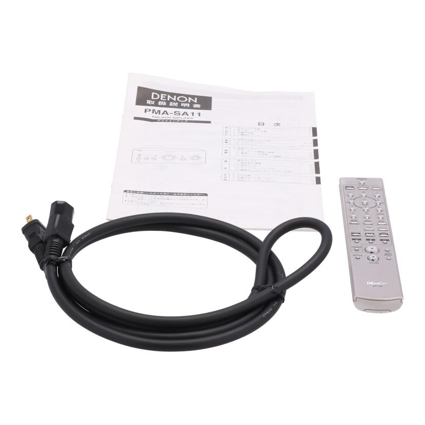 DENON デノン　/プリメインアンプ/PMA-SA11//8061501609/Bランク/05