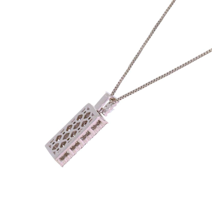 K18WGダイヤネックレス1．00ct//Aランク/69