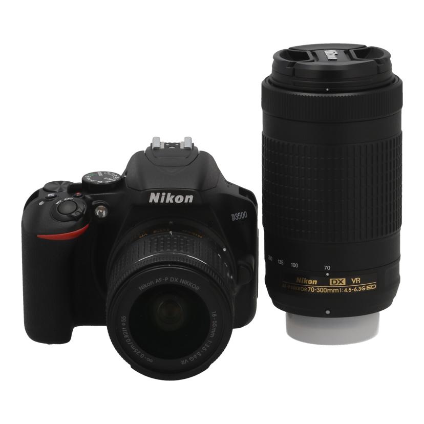 Nikon ニコン　/デジタル一眼　ダブルズームキット/D3500  ﾀﾞﾌﾞﾙｽﾞｰﾑｷｯﾄ//2014868/Bランク/62