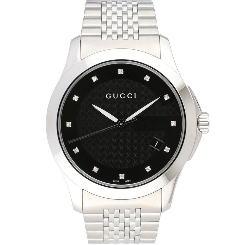 GUCCI グッチ　/Gタイムレス／メンズ／クオーツ/126.4//126*****/ABランク/37