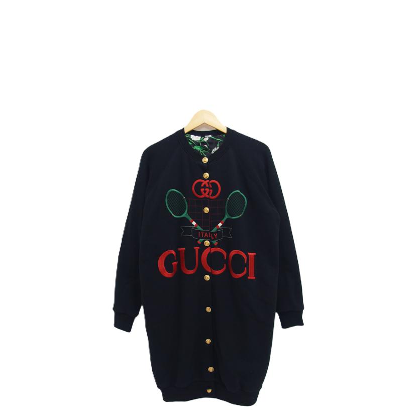 GUCCI グッチ/スウェット／リバーシブルコート／ブラック／フラワー//ABランク/18