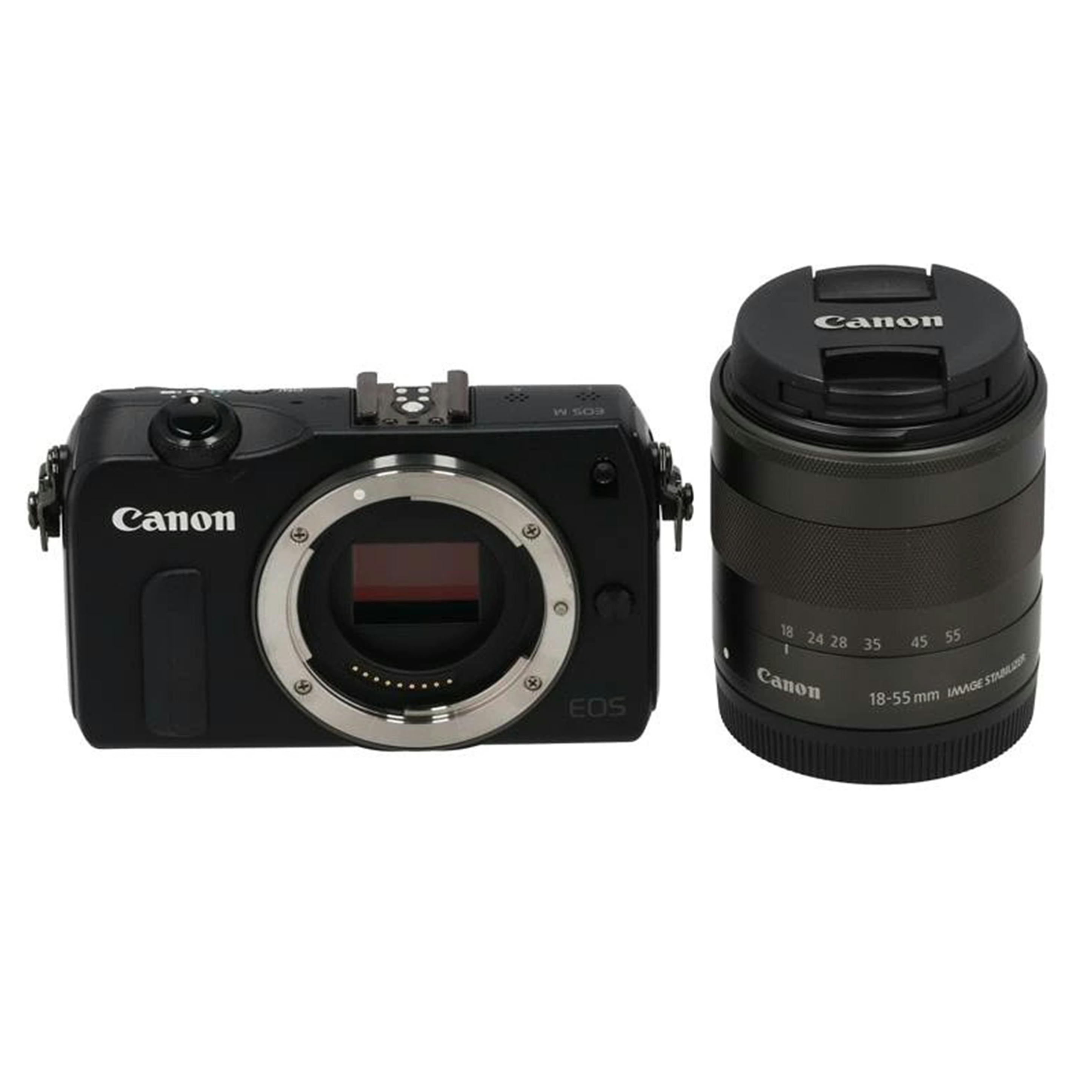 Canon キヤノン /ミラ-レス一眼 レンズキット/EOS M 18-55mmﾚﾝｽﾞｷｯﾄ//011172200247/Bランク/24