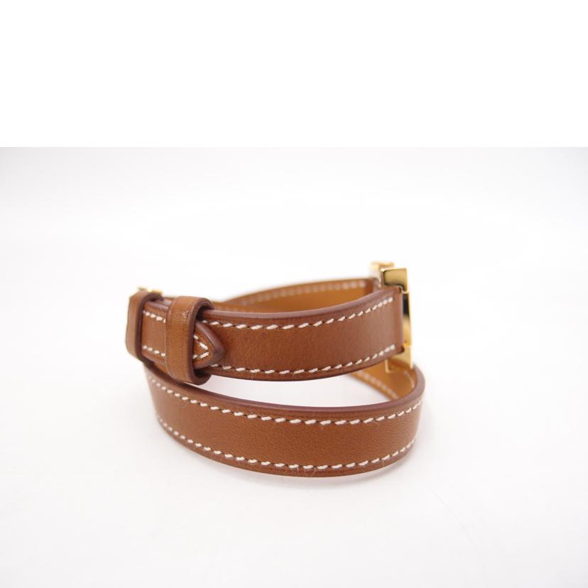 HERMES エルメス/Hウォッチミニ/ドゥブルトゥール/クォーツ/038178WW00(HH1.101)//342****/Aランク/69