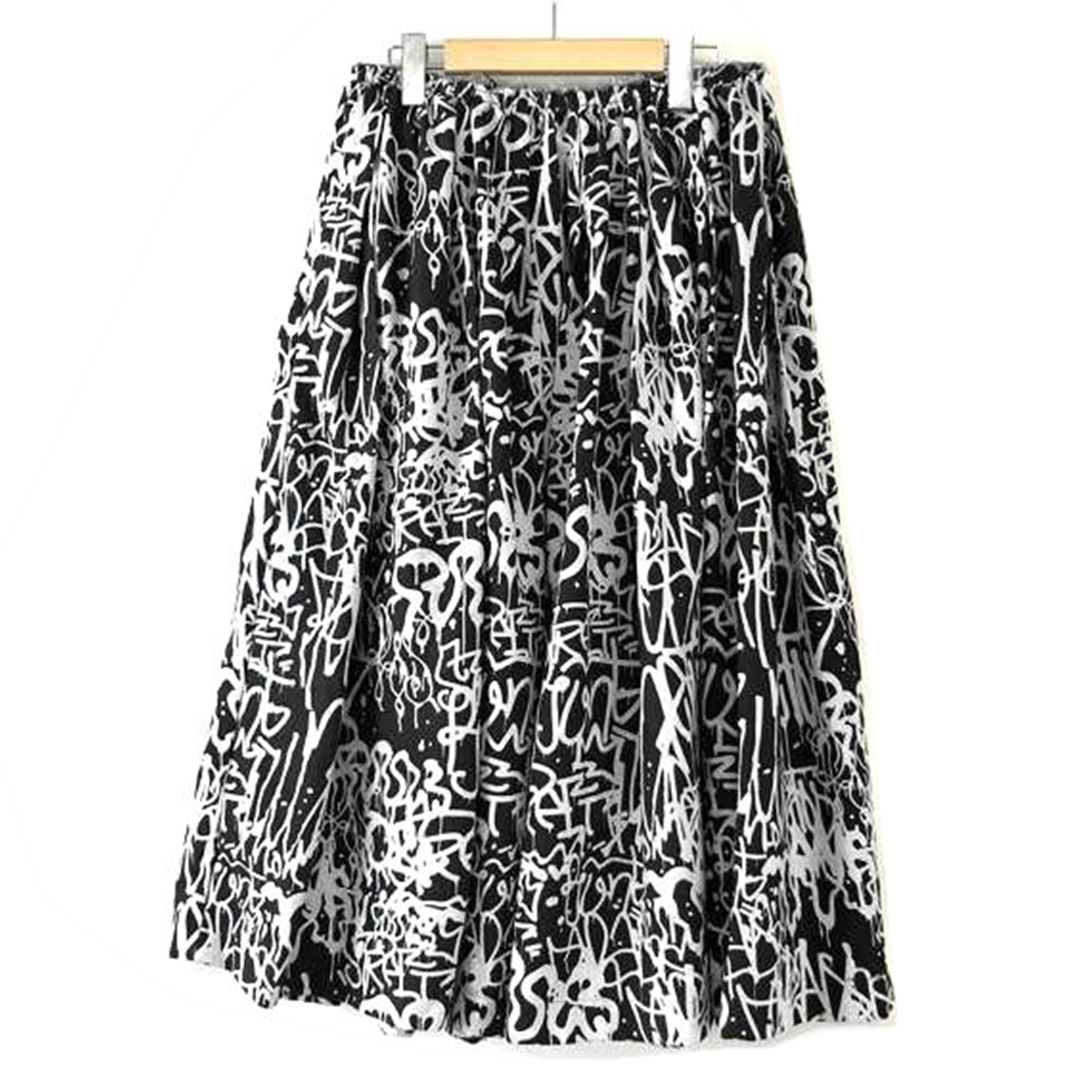 BLACK　COMME　des　GARCONS ブラックコムデギャルソン/総柄スカート/1D-S002//ABランク/51