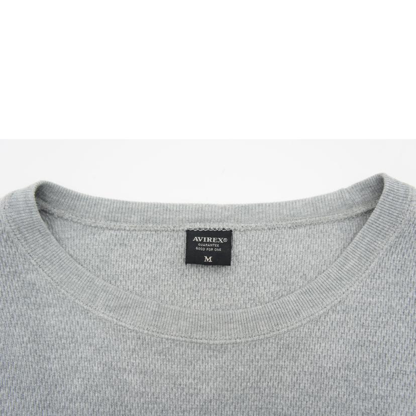 AVIREX アヴィレックス/AVIREX／ワッフルロンTグレー/6193466//Bランク/06