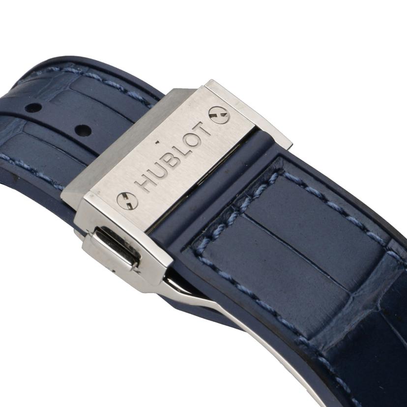 HUBLOT ウブロ/ビッグバンスチール・ブルー／メンズ／自動巻/301.SX.7170.LR//142****/SAランク/84