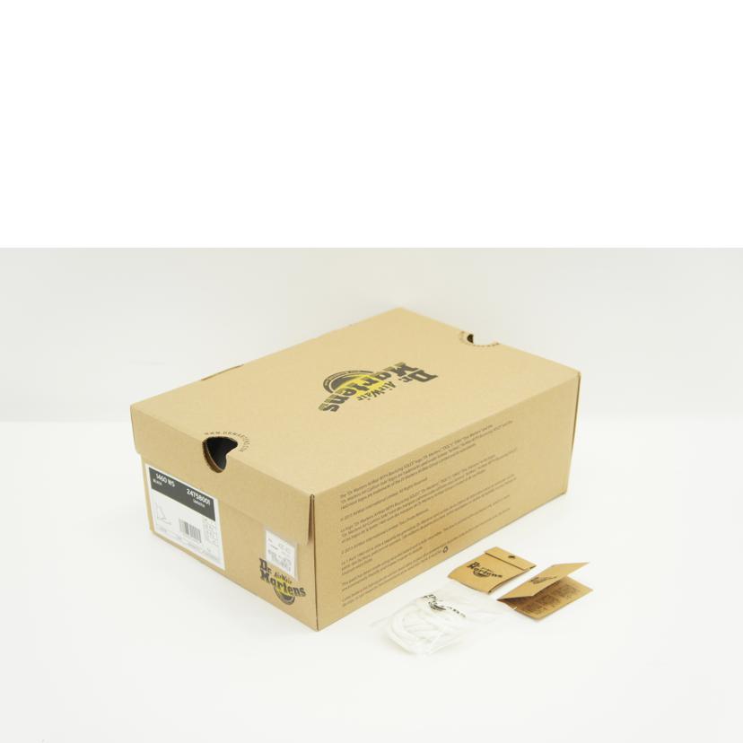 Dr．Martens ドクターマーチン/ホワイトステッチ　8ホール　ブーツ／UK7／ブラック/1460//ABランク/01