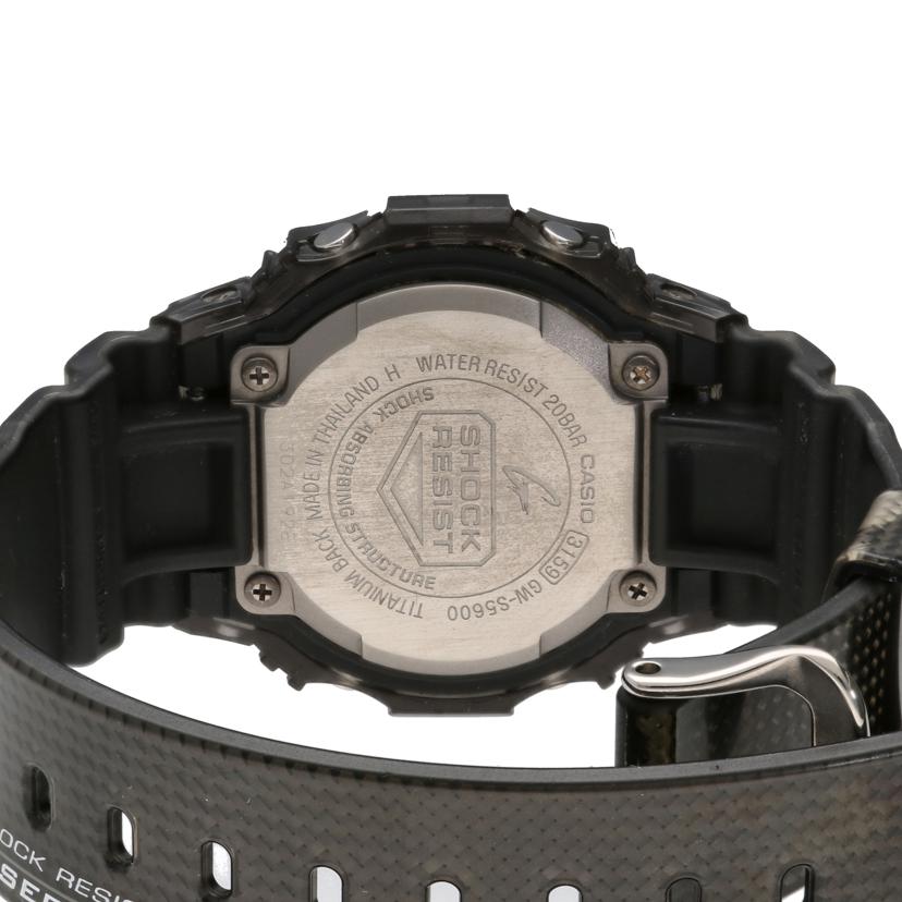 CASIO カシオ/G－SHOCK　RMシリーズ　カーボンファイバー／ラバー／タフソーラー/GW-S5600//302*****/ABランク/01