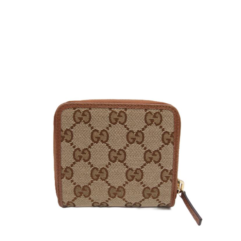 GUCCI グッチ/GGキャンバス／二つ折りコンパクトウォレット/346056//534***/SAランク/04
