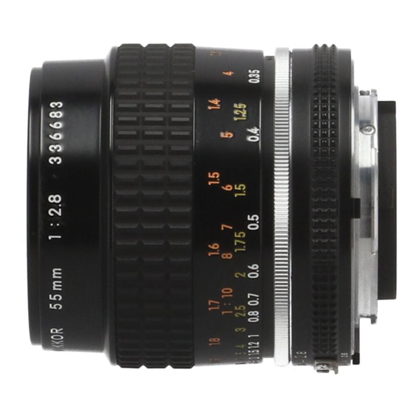 Nikon ニコン　/交換レンズ／マイクロ55mm/AI Micro 55mm F2.8S//336683/BCランク/09