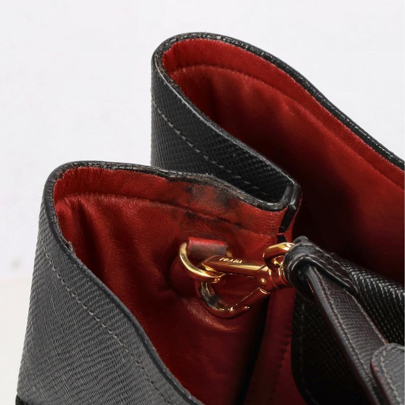 PRADA/サフィアーノ2WAYトートバッグ//Bランク/85