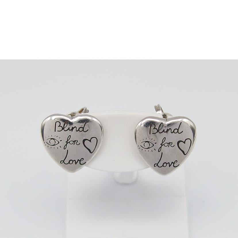 GUCCI グッチ/ピアス／925／BLIN　FOR　LOVE//約4.8g/Bランク/04