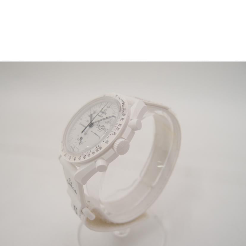 OMEGA×swatch オメガ×スウォッチ/ムーンスウォッチ／MISSION　TO　THE　MOONPHASE／クォーツ/S033W700//Aランク/69