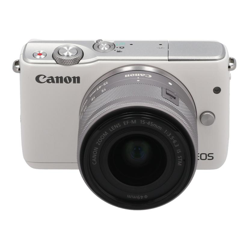 Canon キヤノン /ミラ-レス一眼 ダブルズ-ムキット/EOS M10 ﾀﾞﾌﾞﾙｽﾞ-ﾑｷｯﾄ//311031004574/Bランク/24
